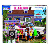 Ice Cream Truck 1000 Piece White Mountain Puzzle
