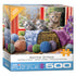 Knittin' Kittens 500 Piece Eurographics Puzzle