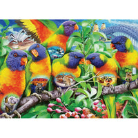 Land of the Lorikeet 1000 Piece Ravensburger Puzzle