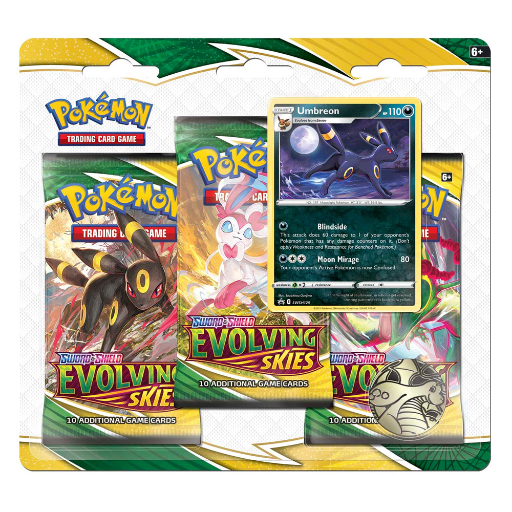 Pokmon: Evolving Skies (Blister 3 Pack) | Board Game Bandit Canada Pokmon: Evolving Skies (Blister 3 Pack) | Board Game Bandit Canada