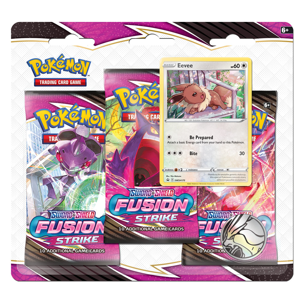 Pokémon TCG: SWSH8 Fusion Strike (Blister 3 Pack)