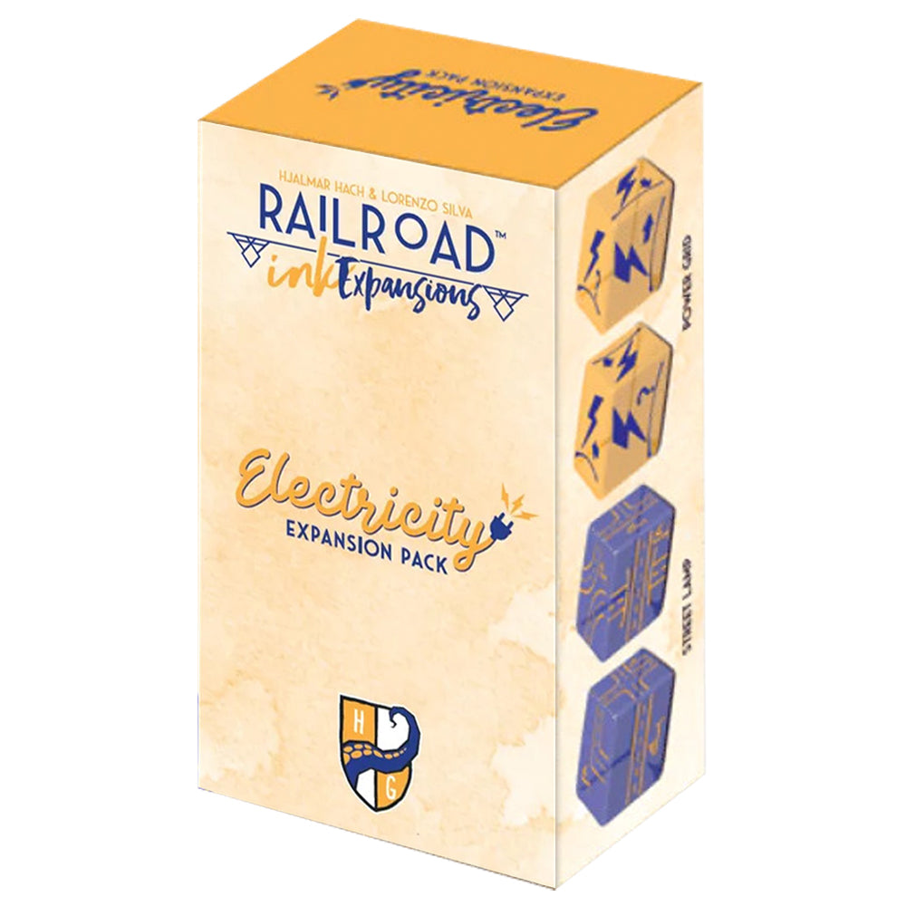 Railroad Ink Railroad Ink: Electricity Expansion Pack | Board Game Bandit Canada