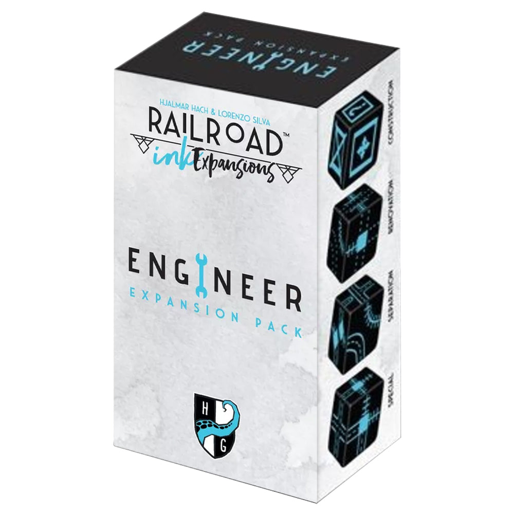 Railroad Ink: Engineer Expansion Pack | Board Game Bandit Canada