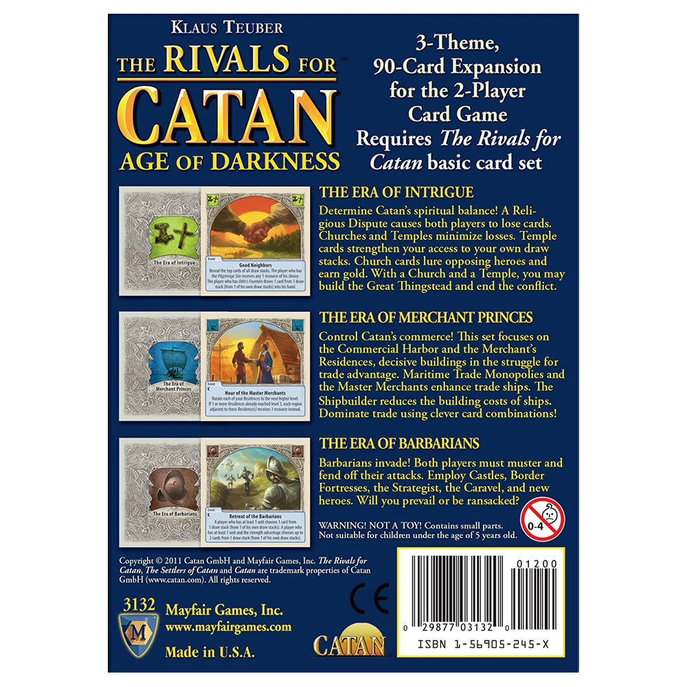 Rivals for Catan: Age of Darkness