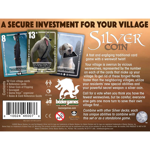 Silver Coin Card Game | Board Game Bandit Canada