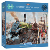 Spotters at Doncaster 1000 Piece Gibsons Puzzle