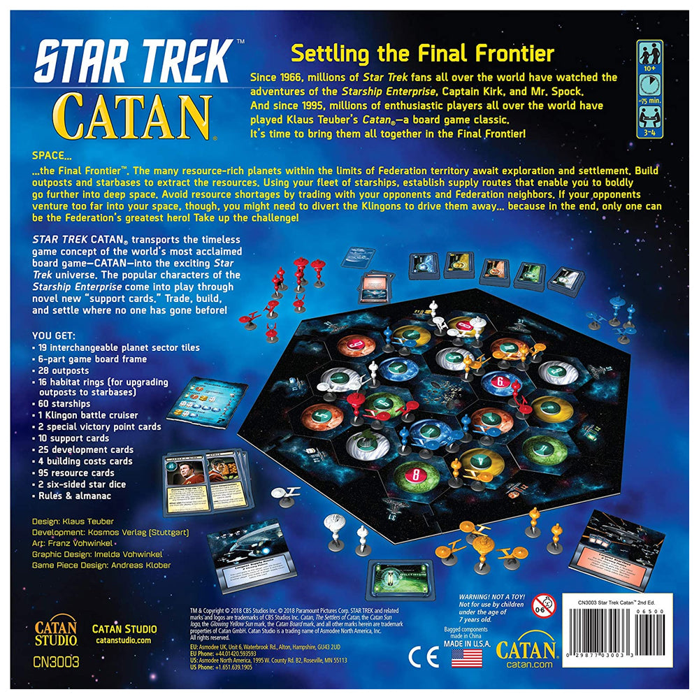Star Trek: Catan Board Game Board Game Bandit Canada