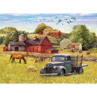 Summer Afternoon on the Farm 1000 Piece Cobble Hill Puzzle