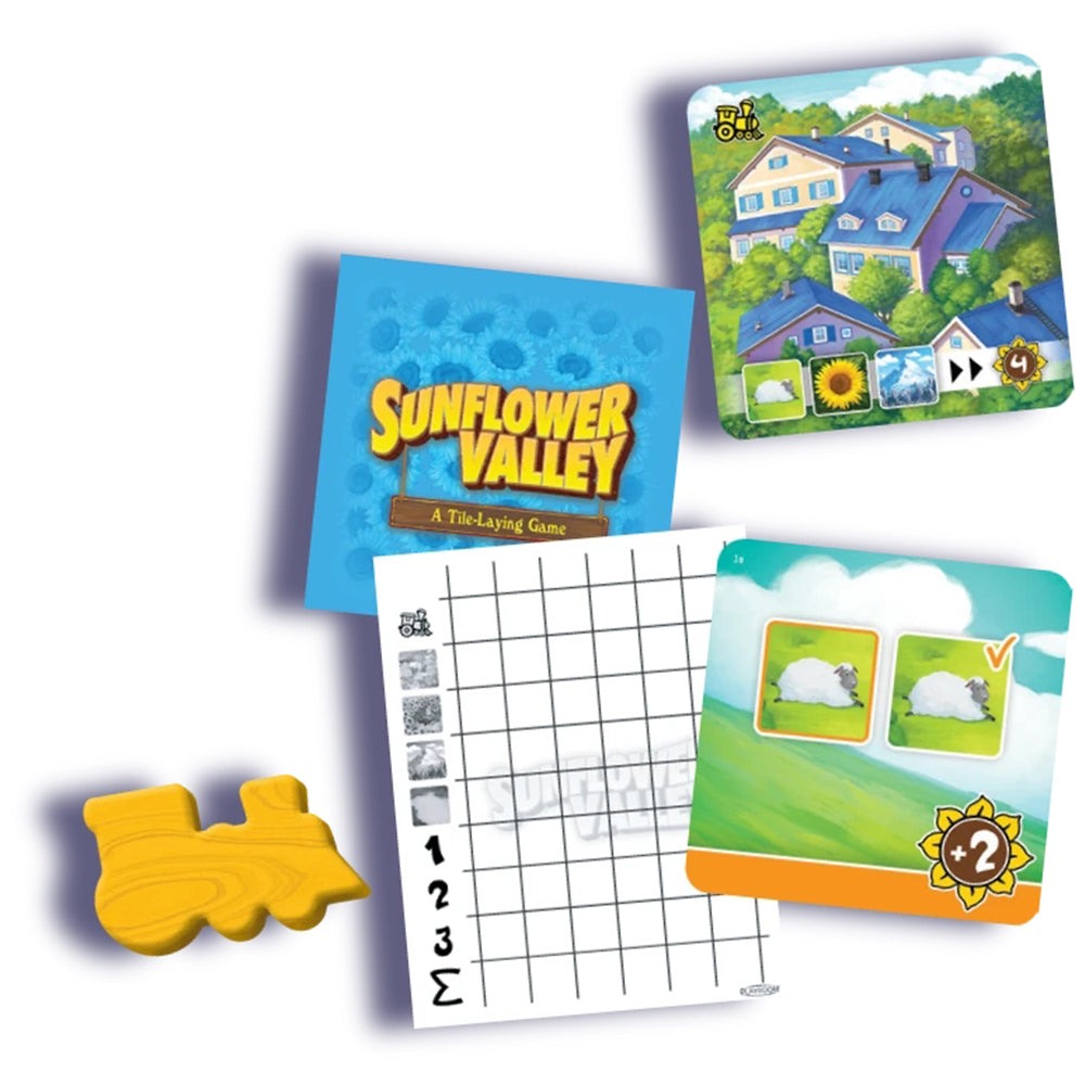 Sunflower Valley: A Tile-Laying Game