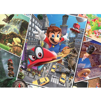 Super Mario Odyssey Snapshots 1000 Piece USAopoly Puzzle