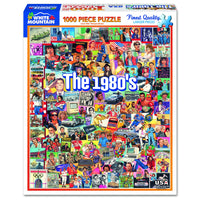 The 1980's 1000 Piece White Mountain Puzzle