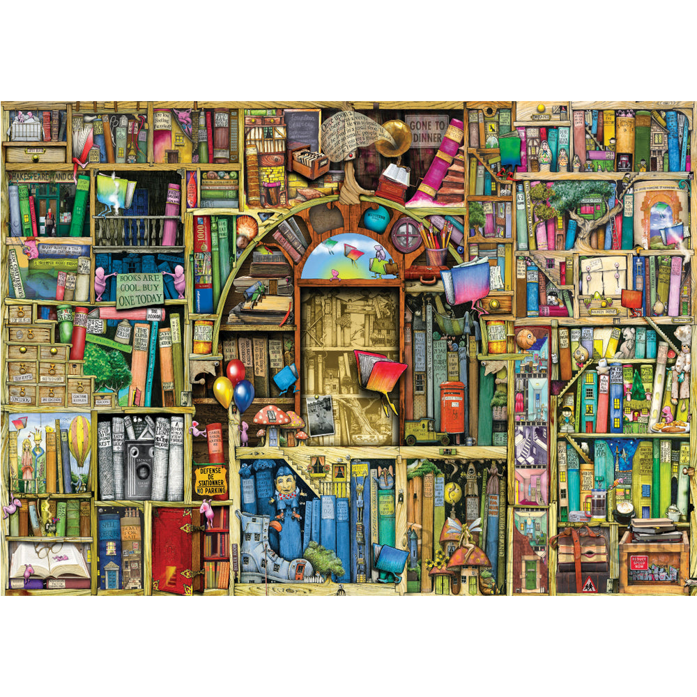 The Bizarre Bookshop #2 1000 Piece Ravensburger Puzzle