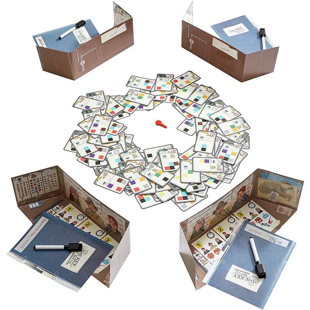 HABA The Key – Theft In Cliffrock Villa Investigation Game For 1-4 Players, Ages 8+, Made In Germany