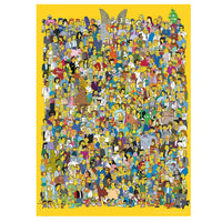 The Simpsons Cast of Thousands 1000 Piece USAopoly Puzzle