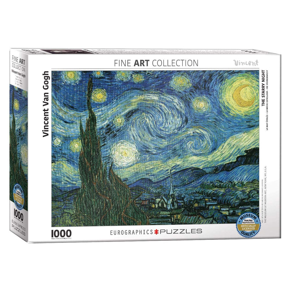The Starry Night 1000 Piece Eurographics Puzzle