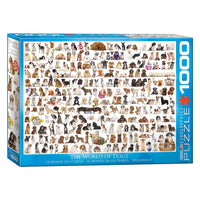 The World of Dogs 1000 Piece Eurographics Puzzle