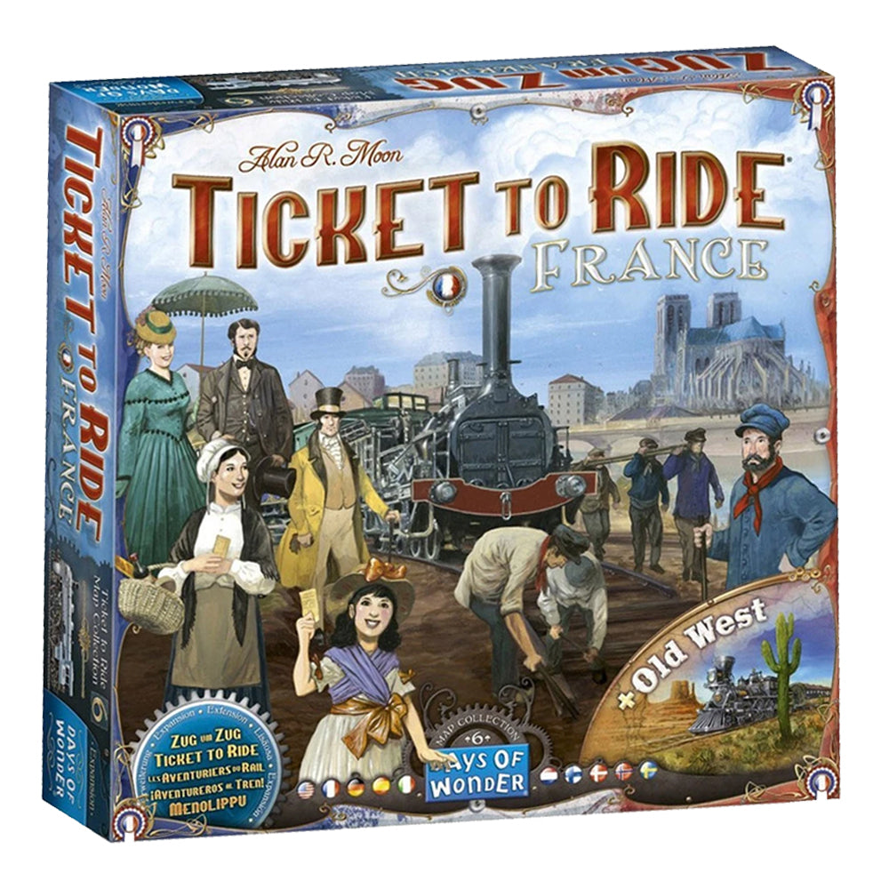 Ticket to Ride – France & Old West | Board Game Bandit Canada
