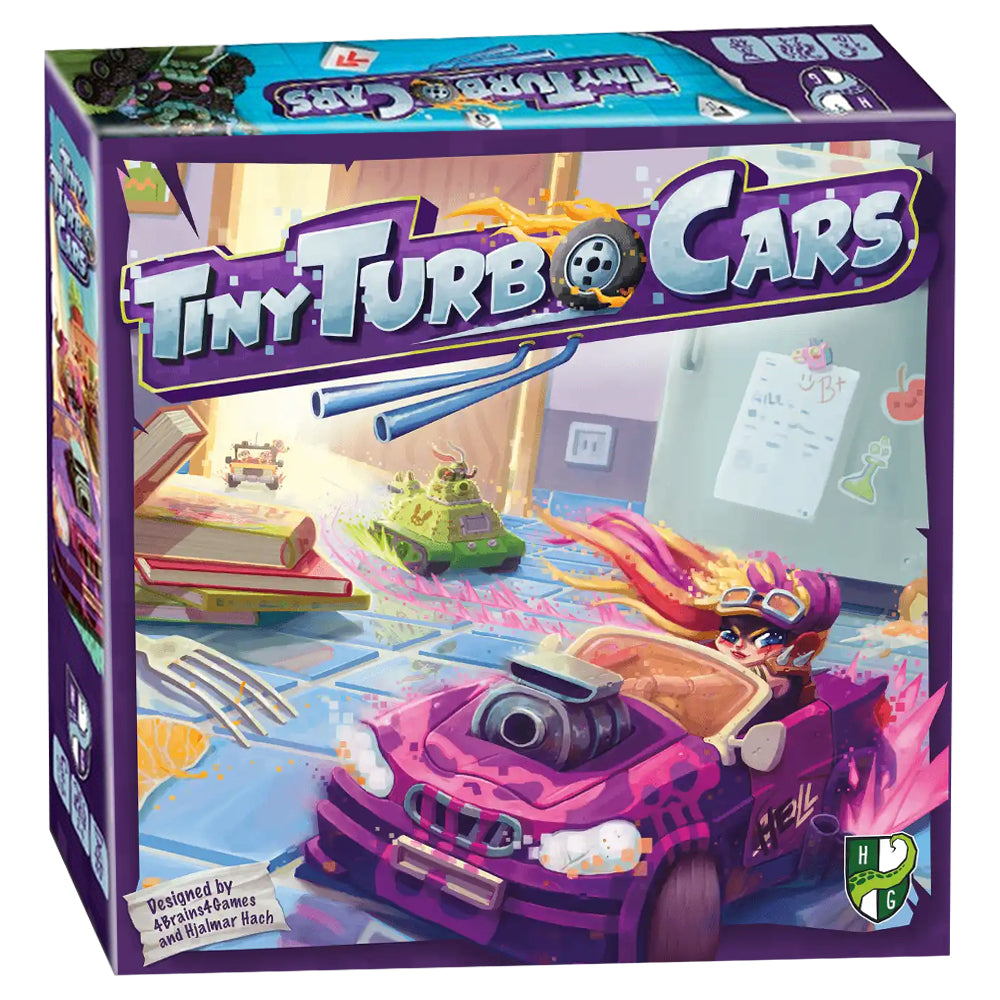Turbo Racing Table Tiny Turbo Cars Racing Game | Board Game Bandit Canada