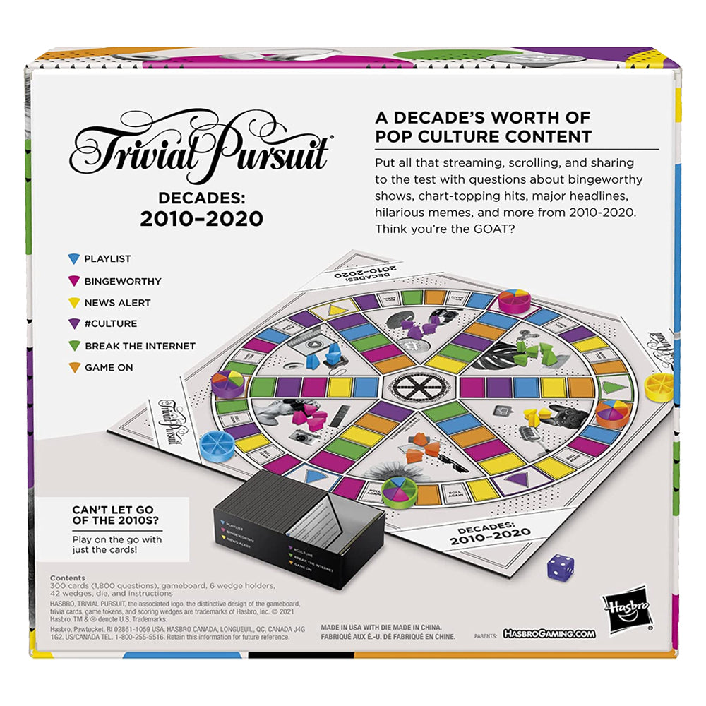 Trivial Pursuit: Decades - 2010 to 2020