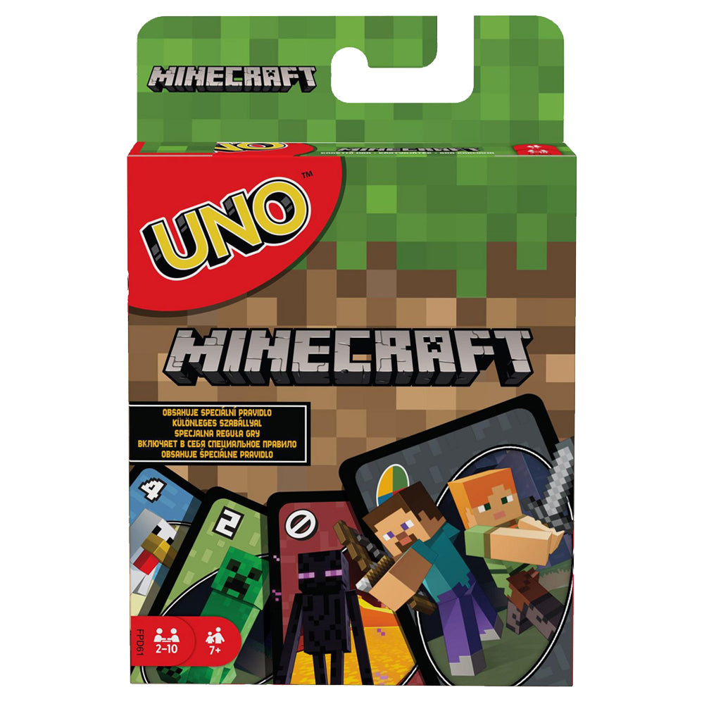 UNO: Minecraft Card Game | Board Game Bandit Canada