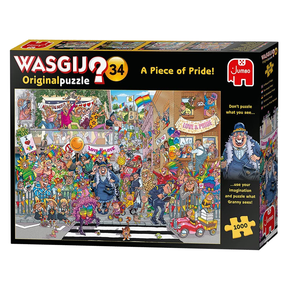 Wasgij Original: A Piece of Pride! 1000 Piece Jumbo Puzzle