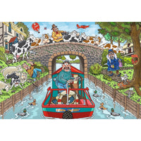 Wasgij Original: Calm on the Canal! 1000 Piece Jumbo Puzzle