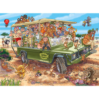 Wasgij Original: Safari Surprise 1000 Piece Jumbo Puzzle