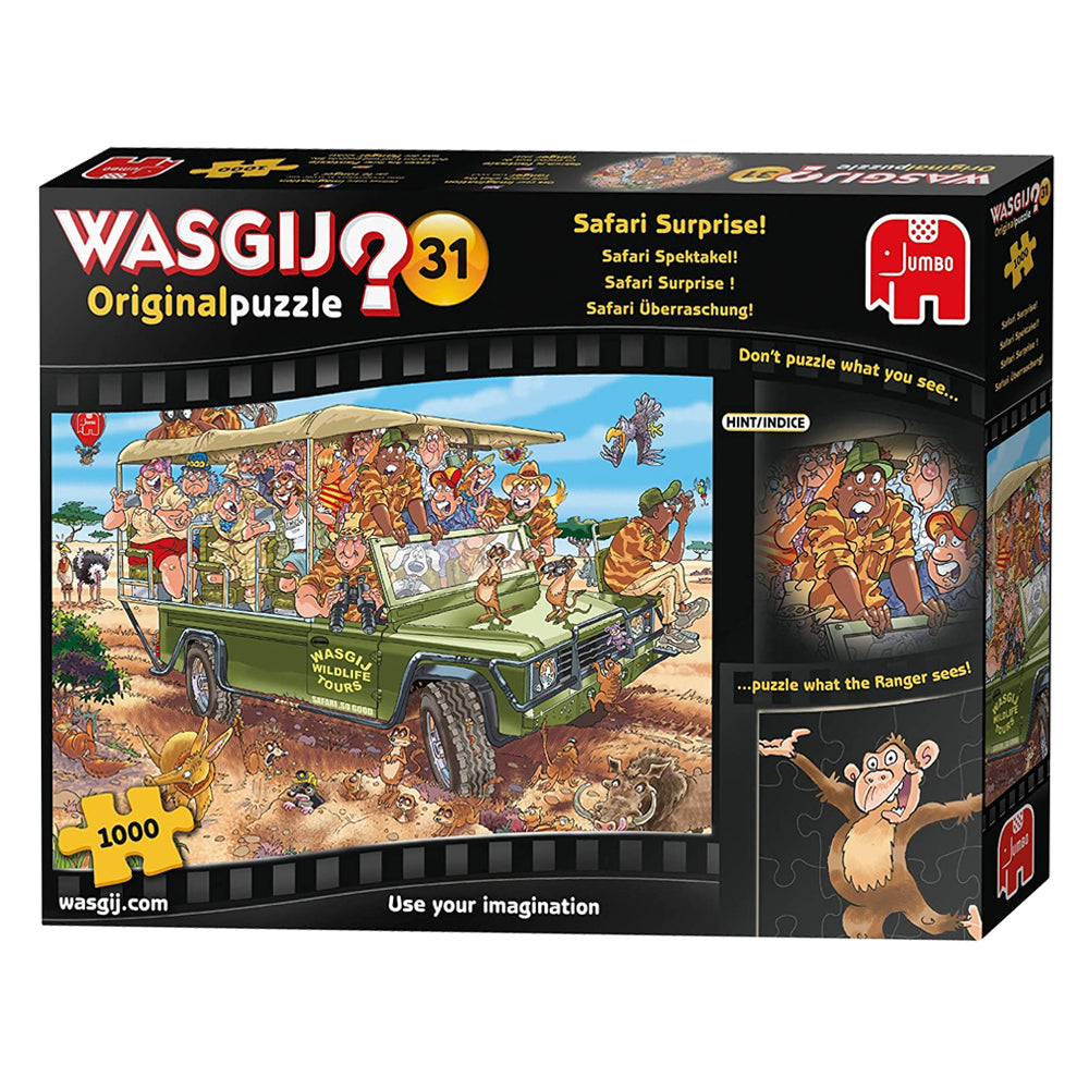 Wasgij Original: Safari Surprise 1000 Piece Jumbo Puzzle