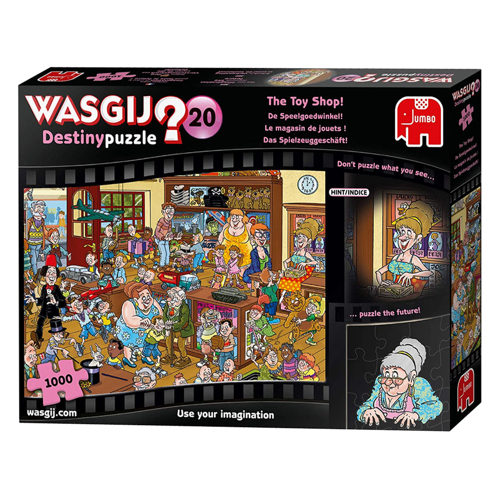 Wasgij Destiny: The Toy Shop! 1000 Piece Jumbo Puzzle