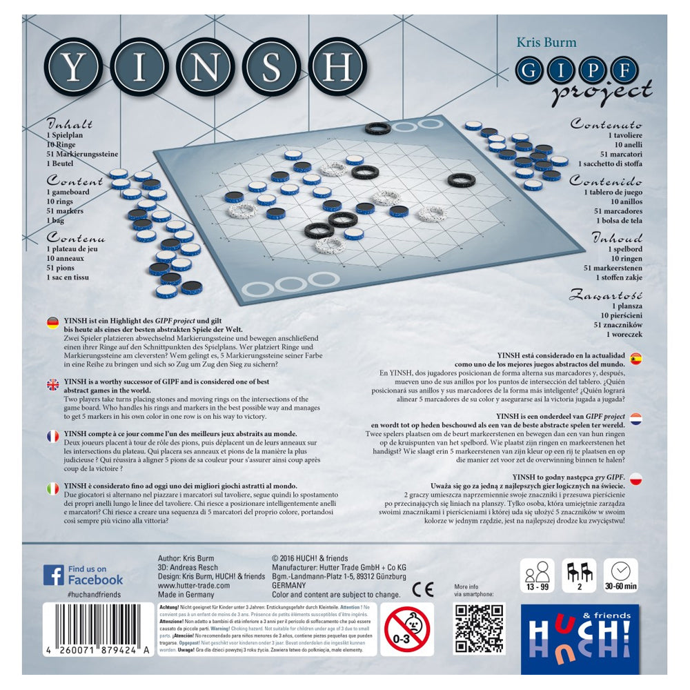 YINSH Board Game | Board Game Bandit Canada