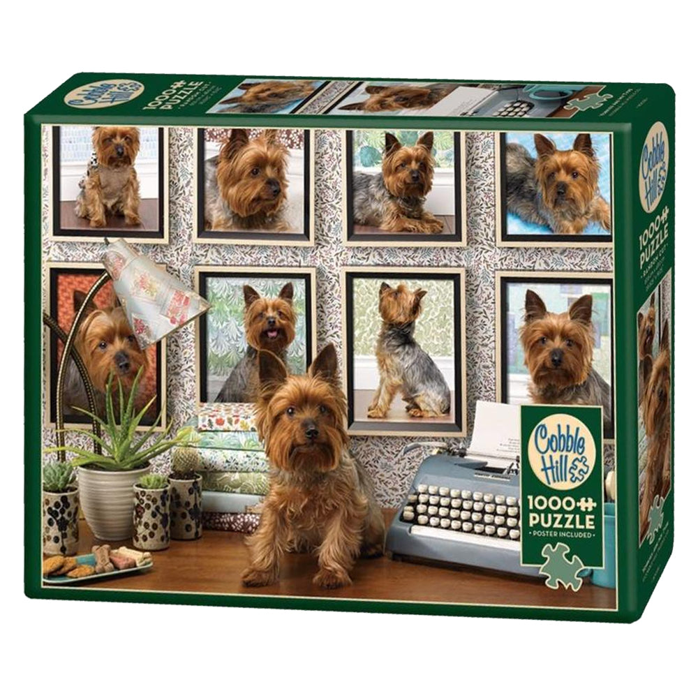 Yorkies Are My Type 1000 Piece Cobble Hill Puzzle