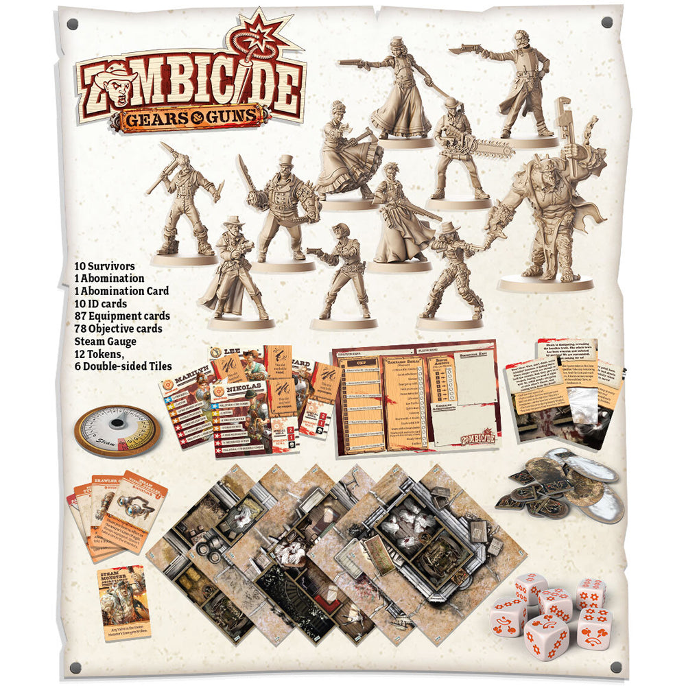 Zombicide: Undead or Alive - Gears & Guns
